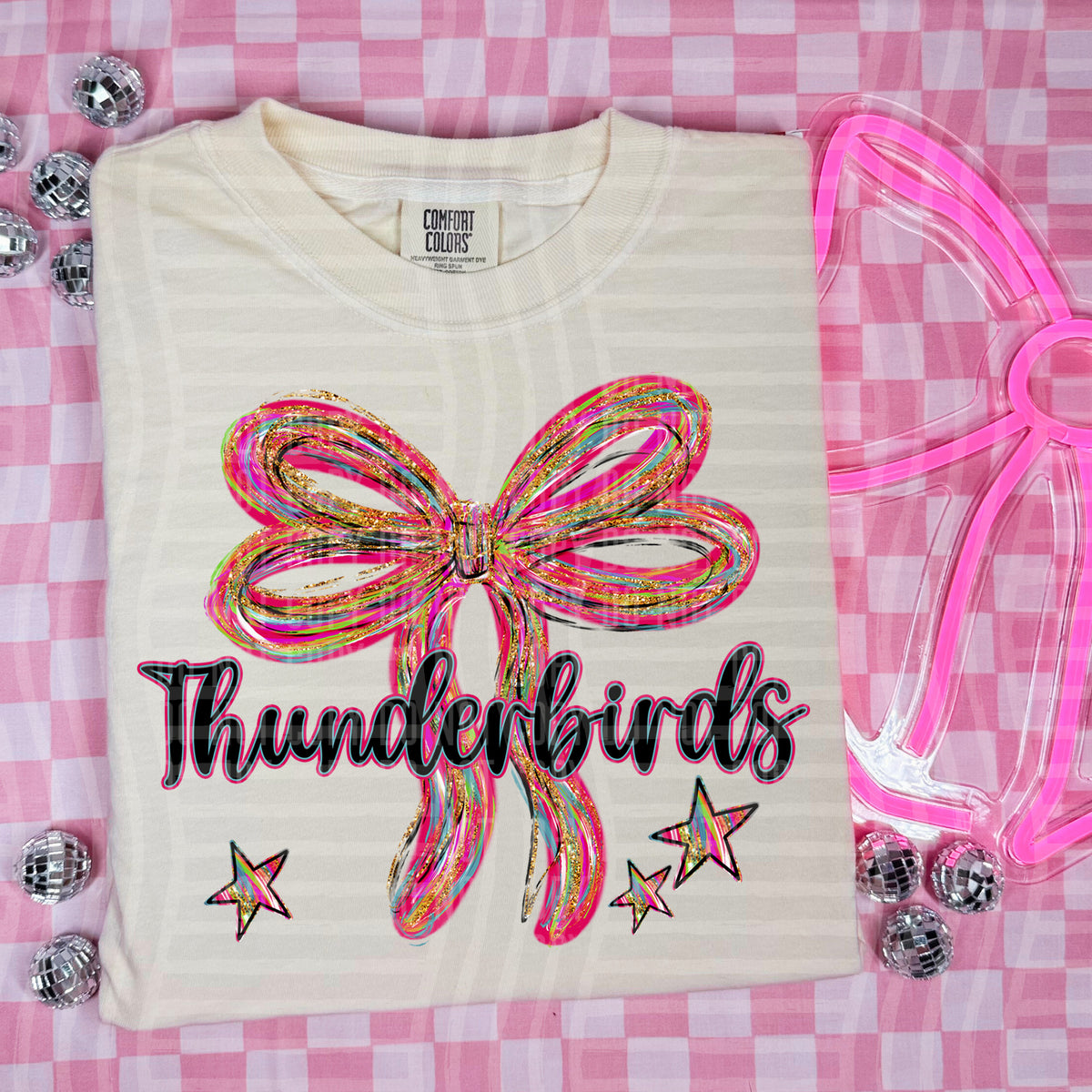 Thunderbirds Whimsical Bow (caplinger) DTF transfer