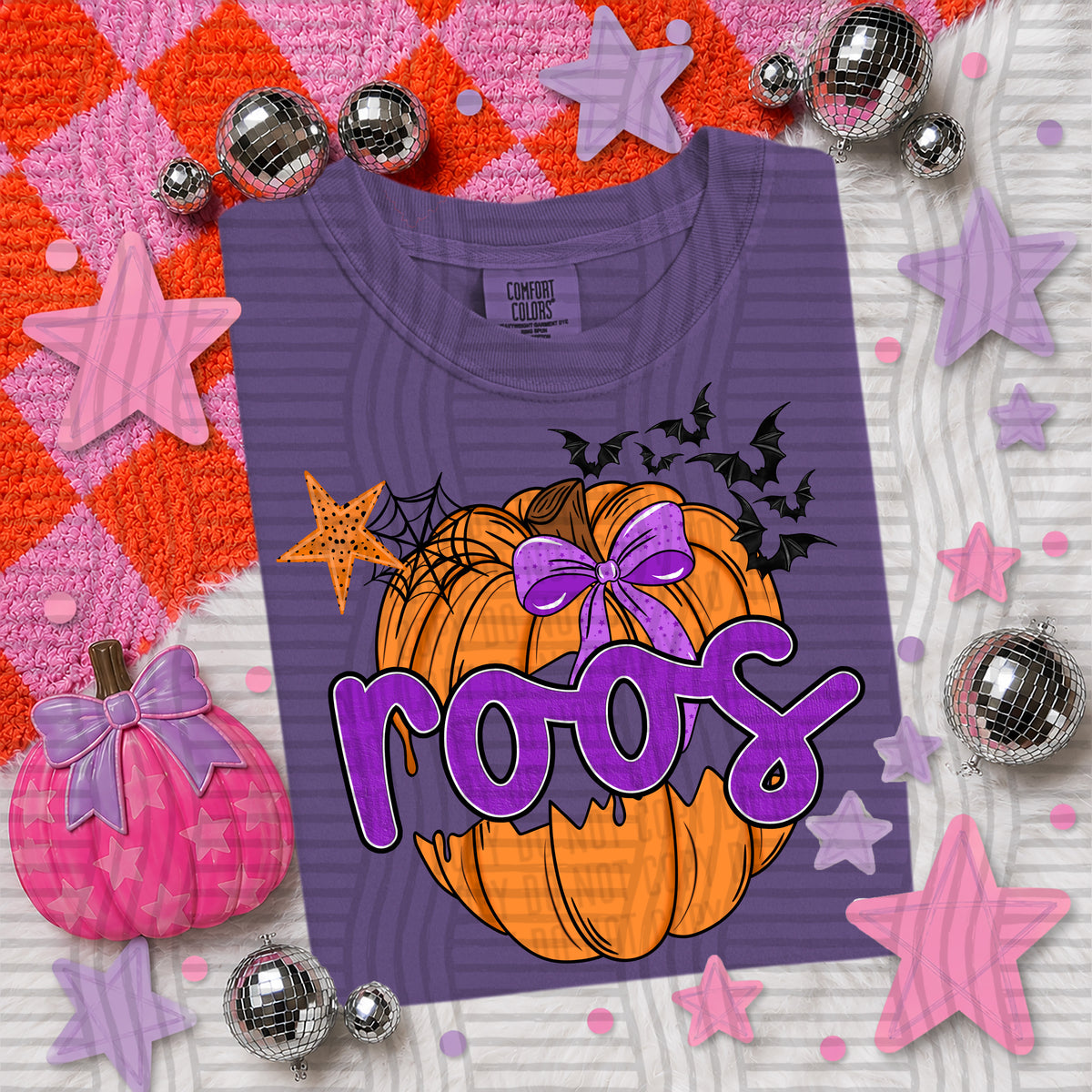 roos pumpkin pop (Caplinger) DTF transfer