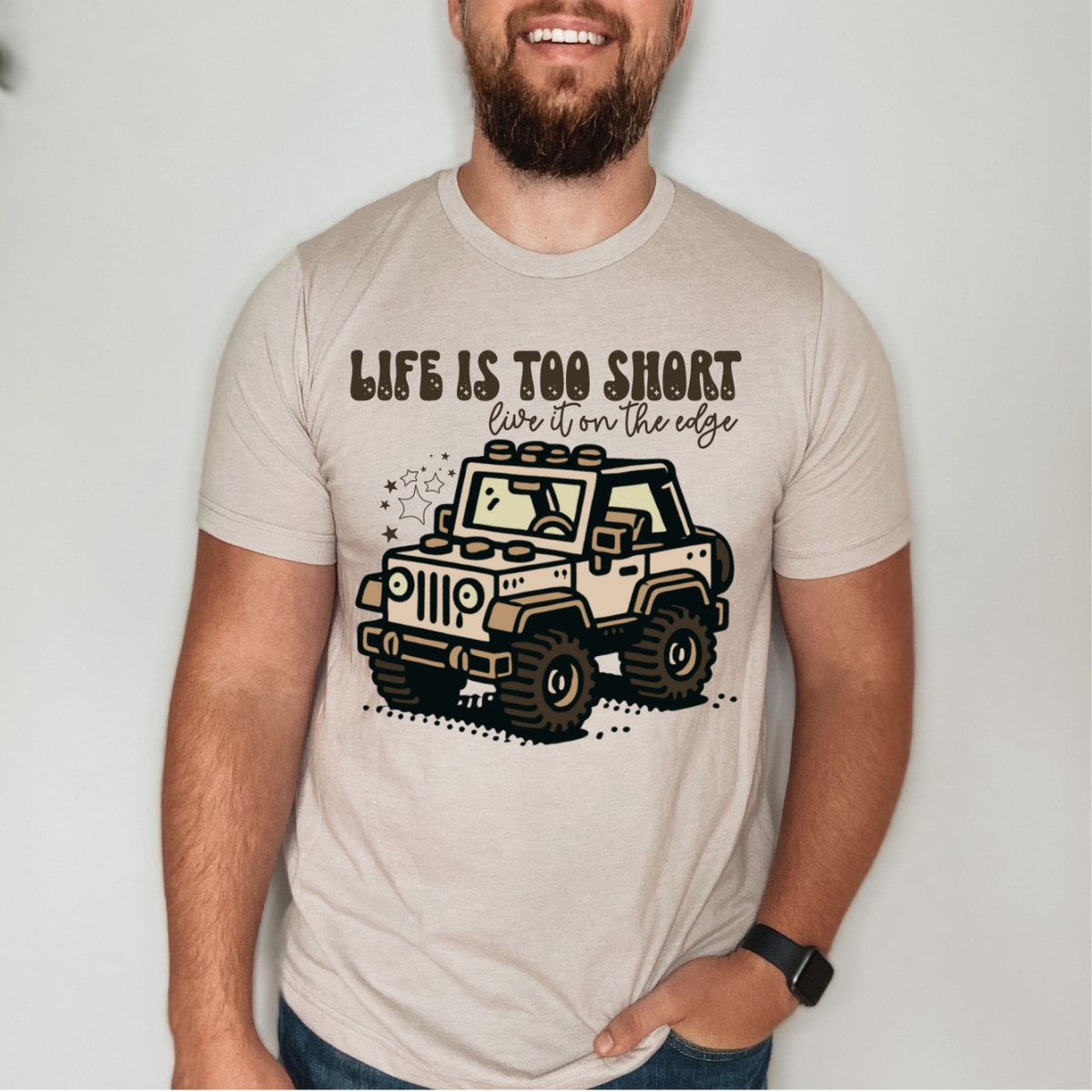 Life Is To Short DTF Transfer