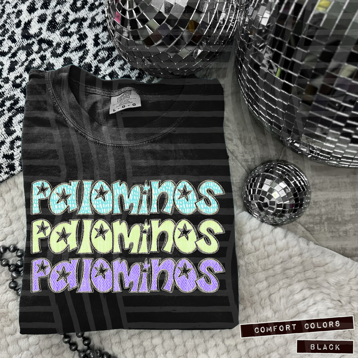 Palominos Pastel Star Stacked (Caplinger) 101647 DTF transfer