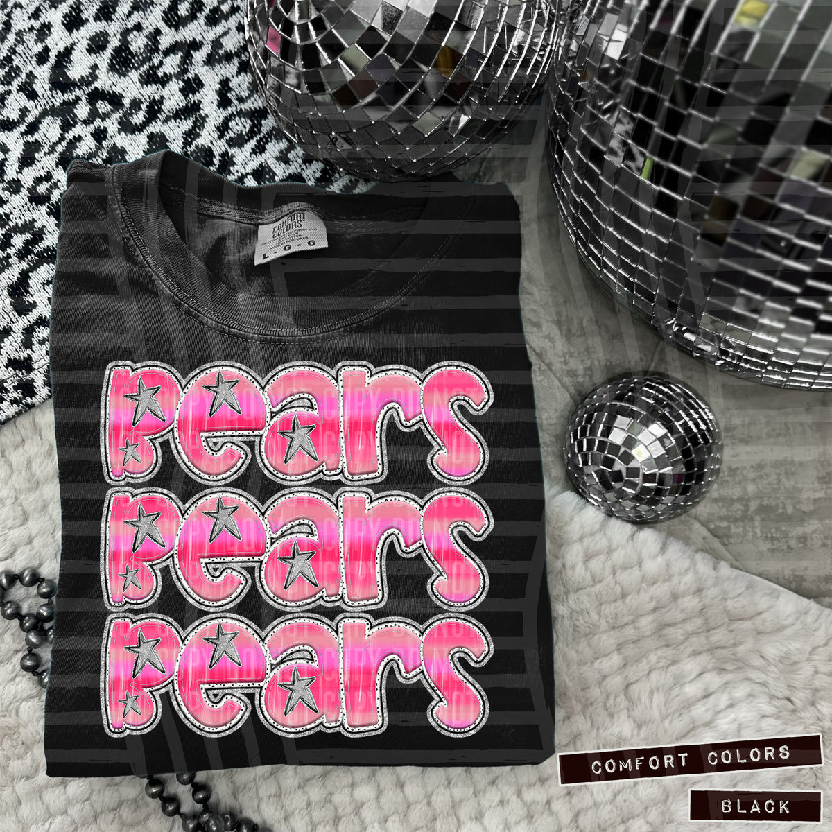 Bears Pink Stacked (Caplinger) 101884 DTF transfer