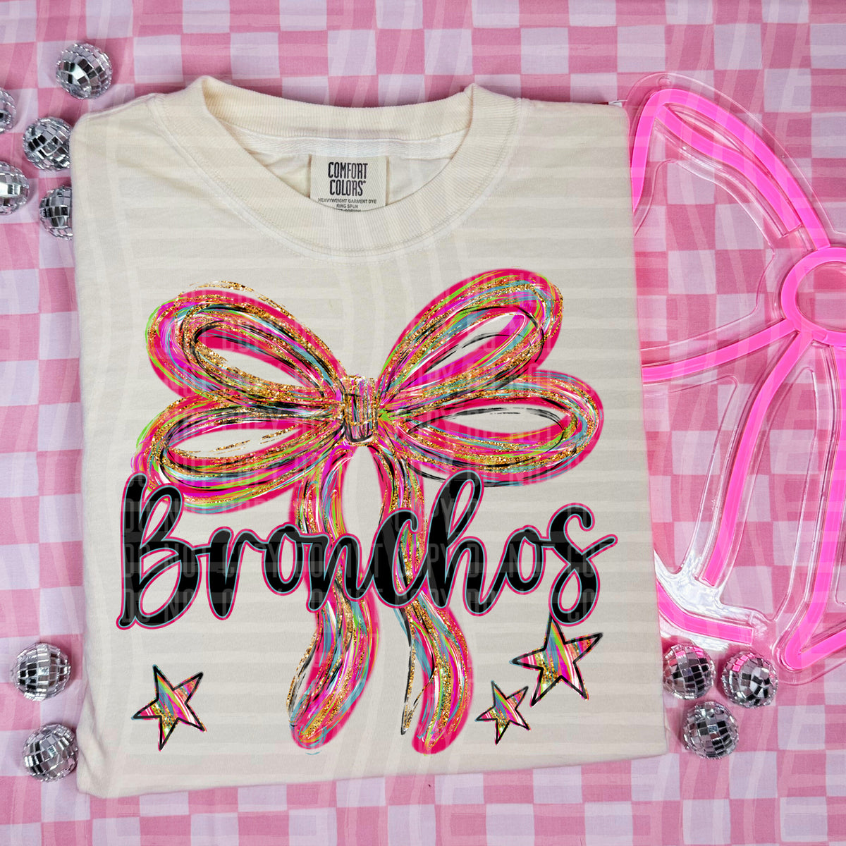 Bronchos Whimsical Bow (caplinger) DTF transfer