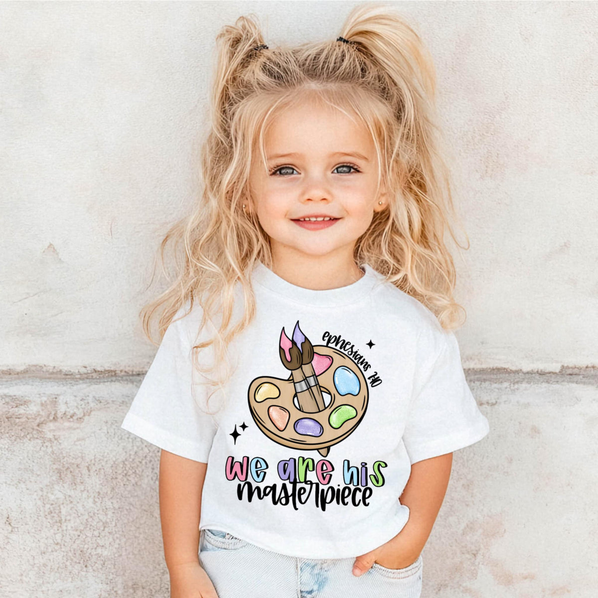 We are his masterpiece (CMD) 99601 DTF transfer