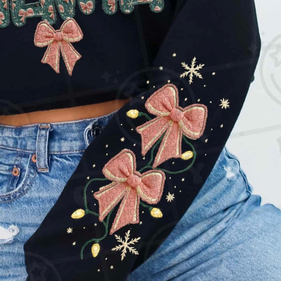 Blessed Bow Sleeve (HW) DTF Transfer