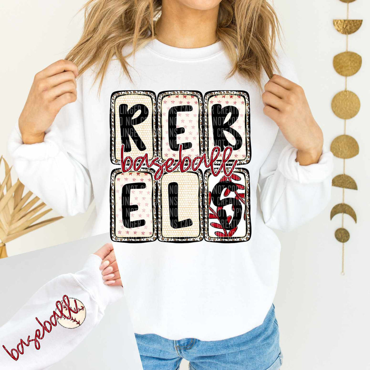 Rebels Baseball FRONT (caplinger) 82556 DTF transfer