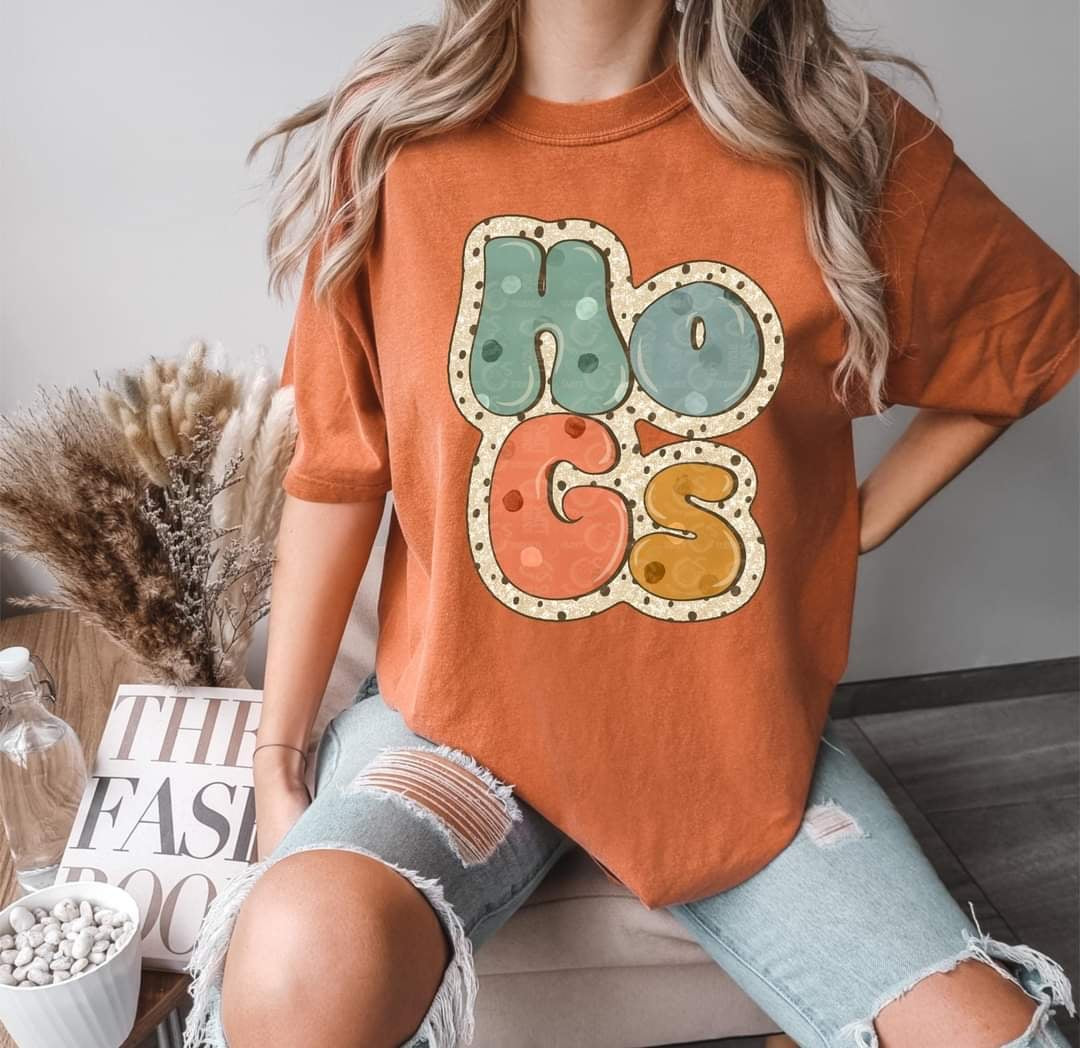 Hogs boho (C’s) 60215 DTF transfer