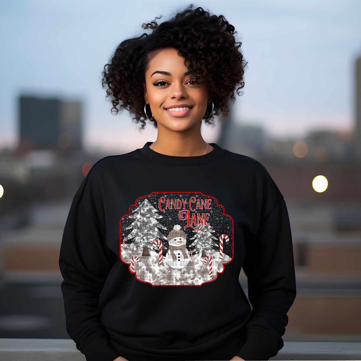 Candy cane lane (LANE) 62737 DTF transfer