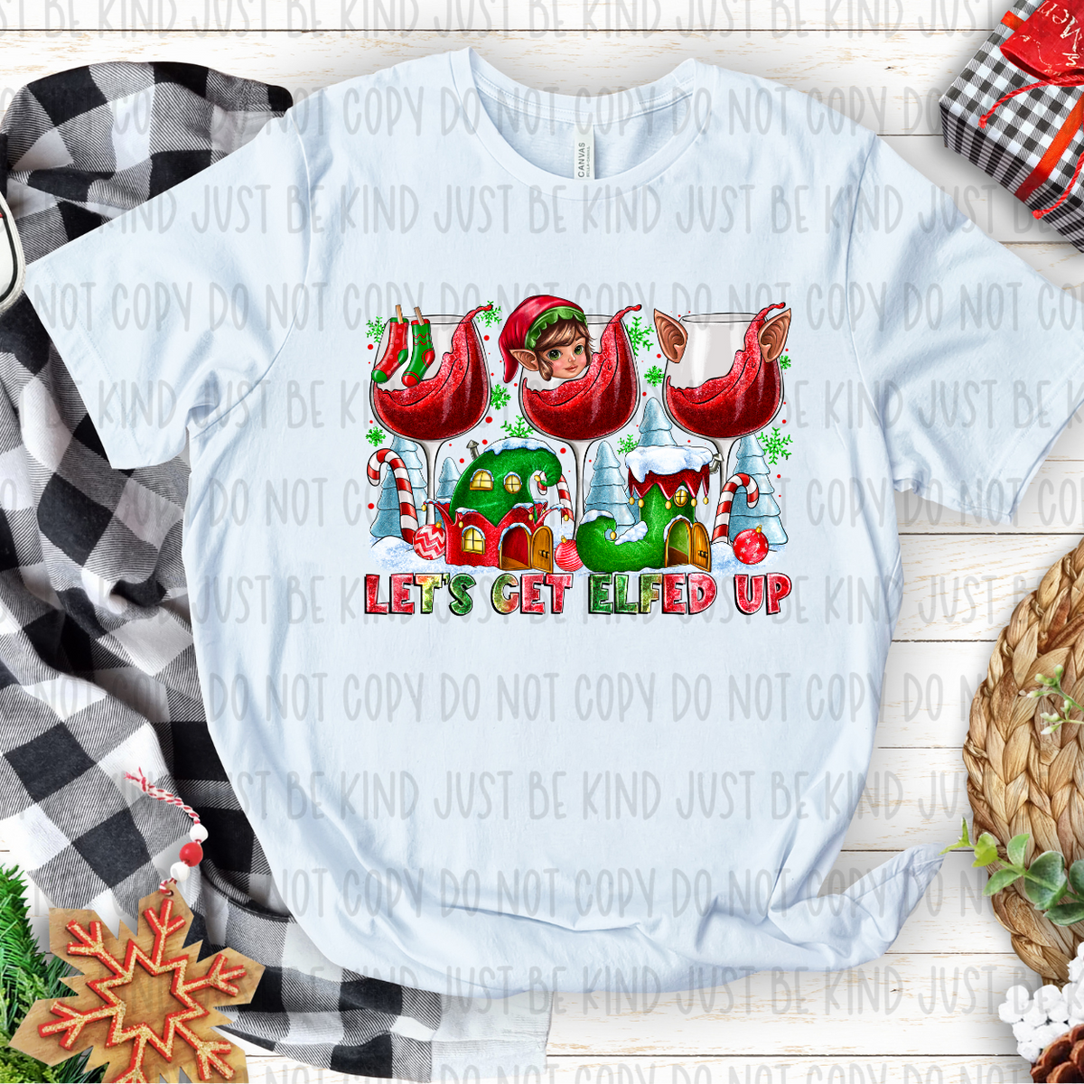 Let's Get Elfed Up (RD) 72384 DTF Transfer