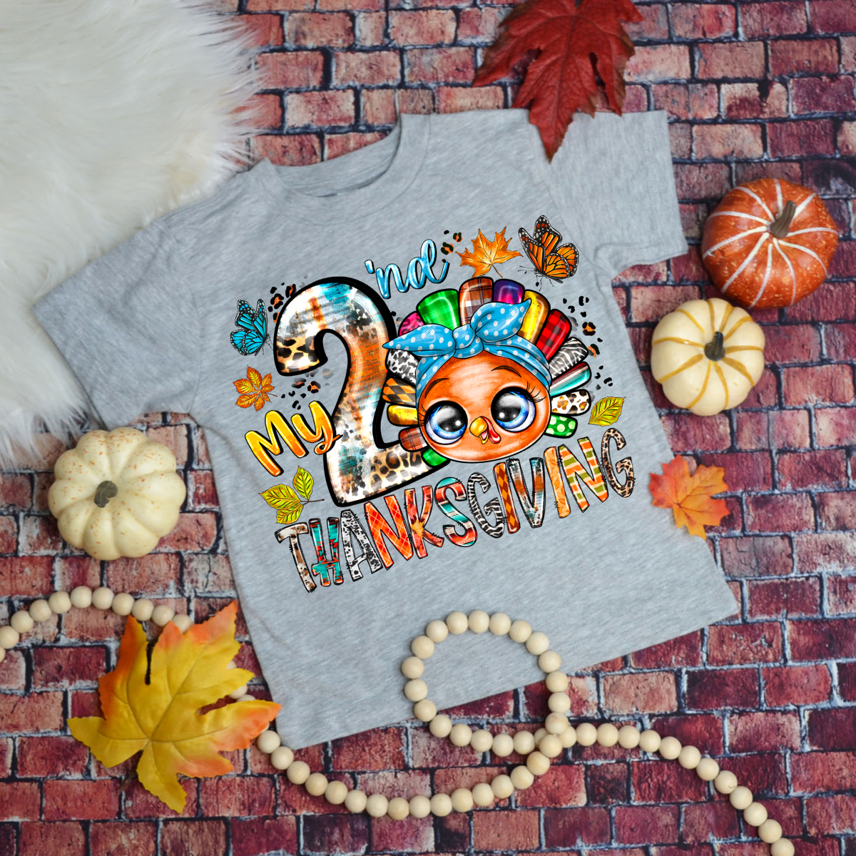 My 2nd Thanksgiving (RD) DTF transfer