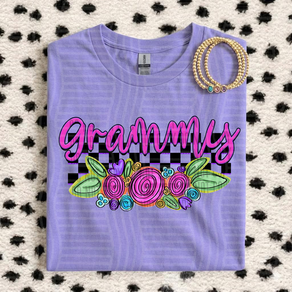 purple grammy (Caplinger) DTF Transfer