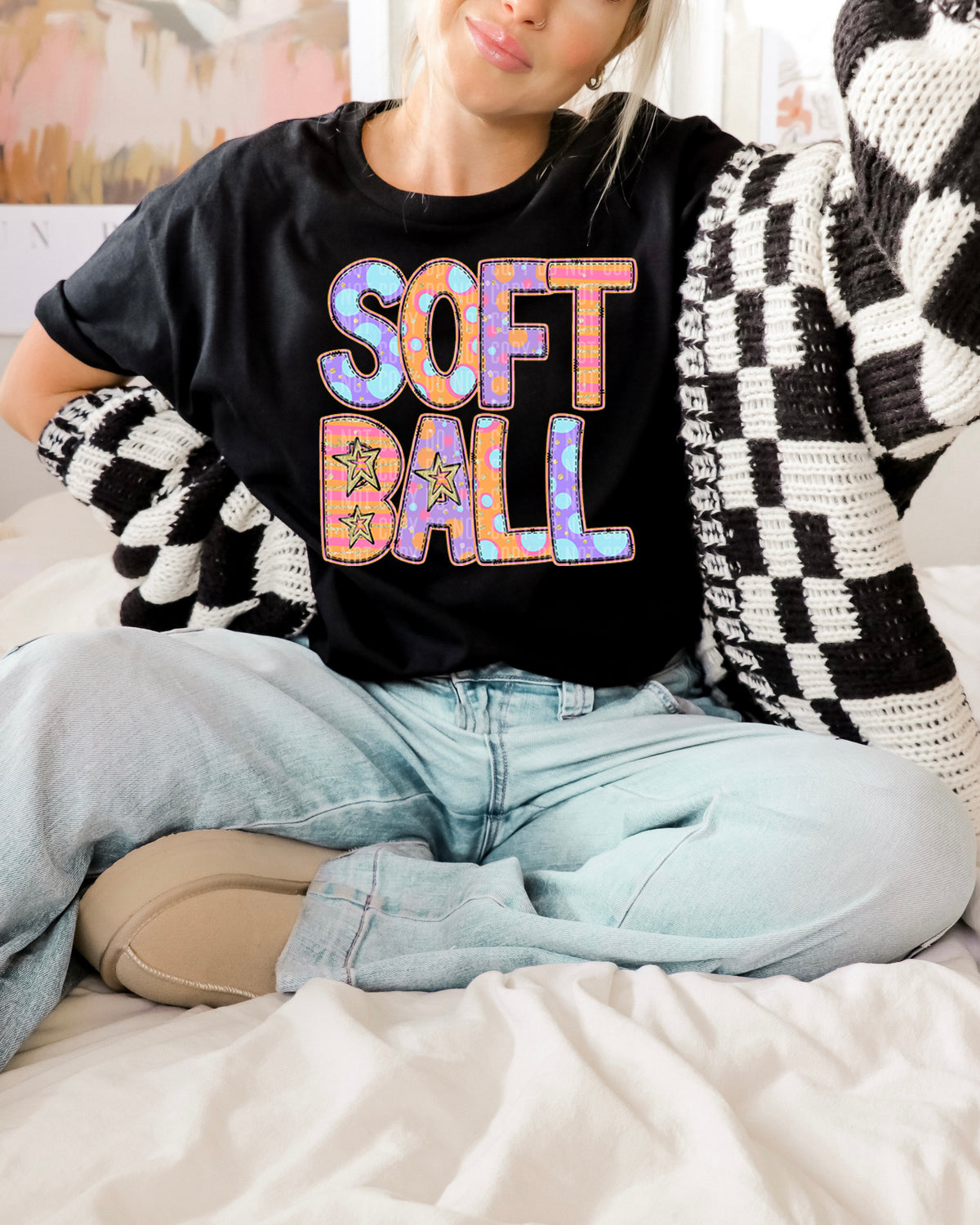 Softball springy (Caplinger) DTF transfer