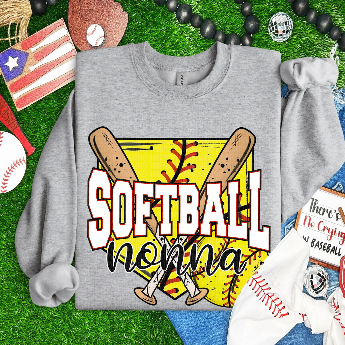 Softball Nonna (SDD) DTF transfer