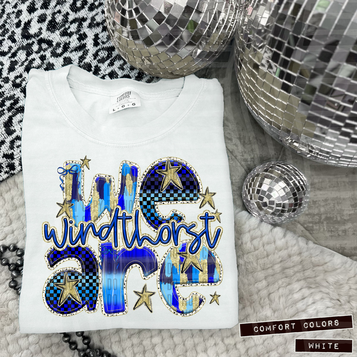 We are Blue mascots (Caplinger)