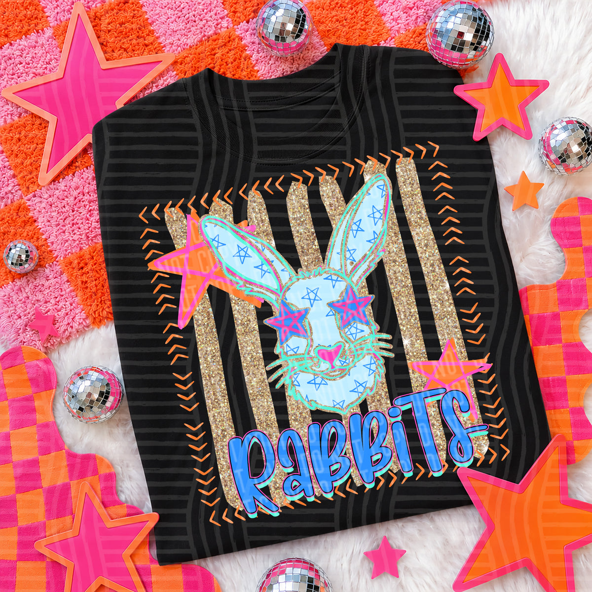 rabbits candy pop (caplinger) DTF transfer