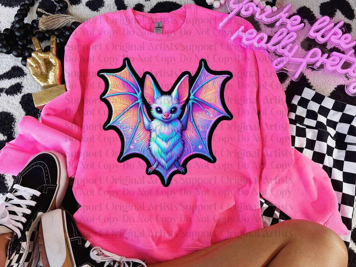 White bat (GWD) 52841 DTF transfer