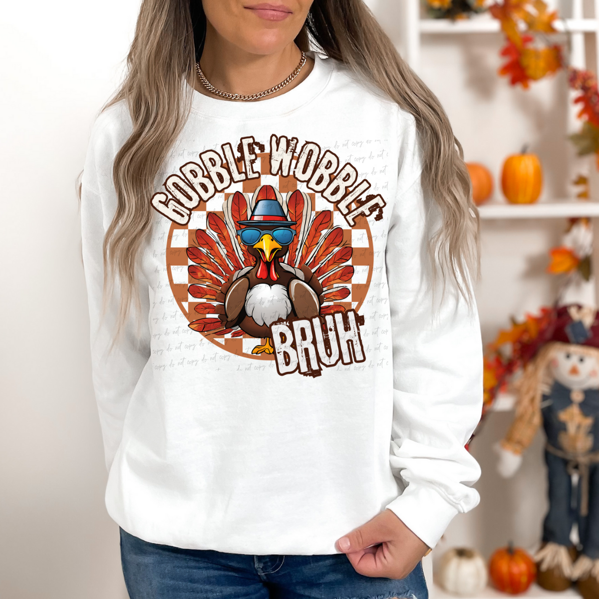 Gobble Wobble Bruh 68028 DTF Transfer