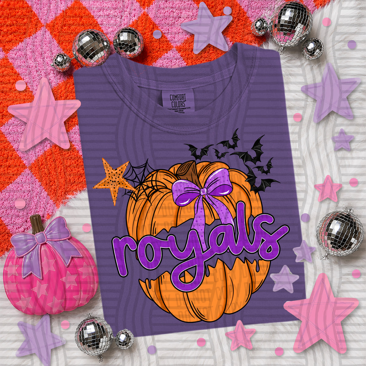royals pumpkin pop (Caplinger) DTF transfer