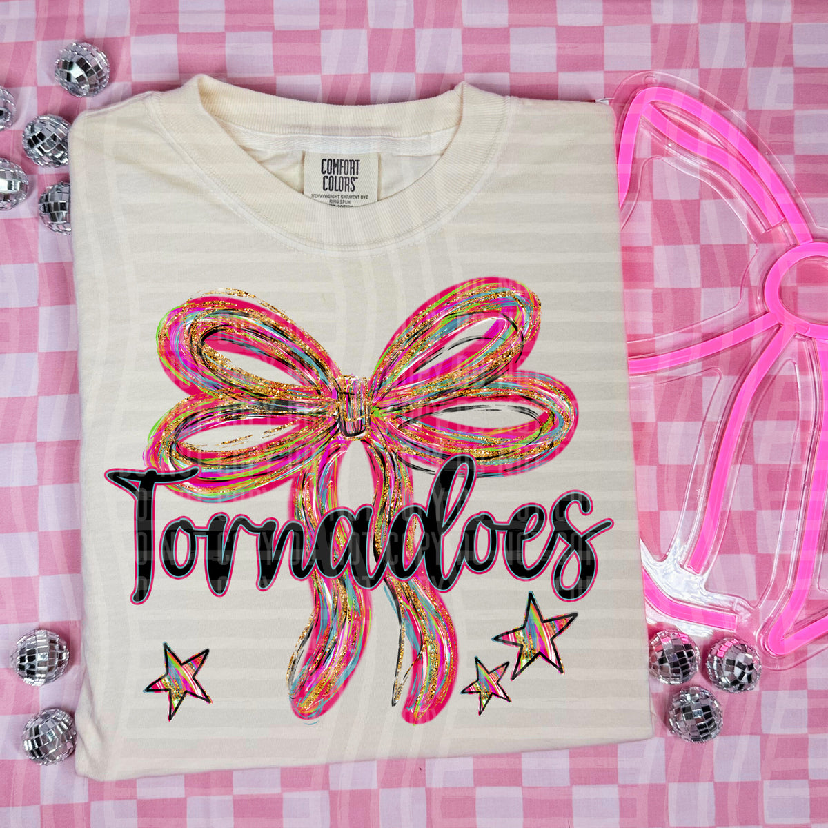 Tornadoes Whimsical Bow (caplinger) DTF transfer