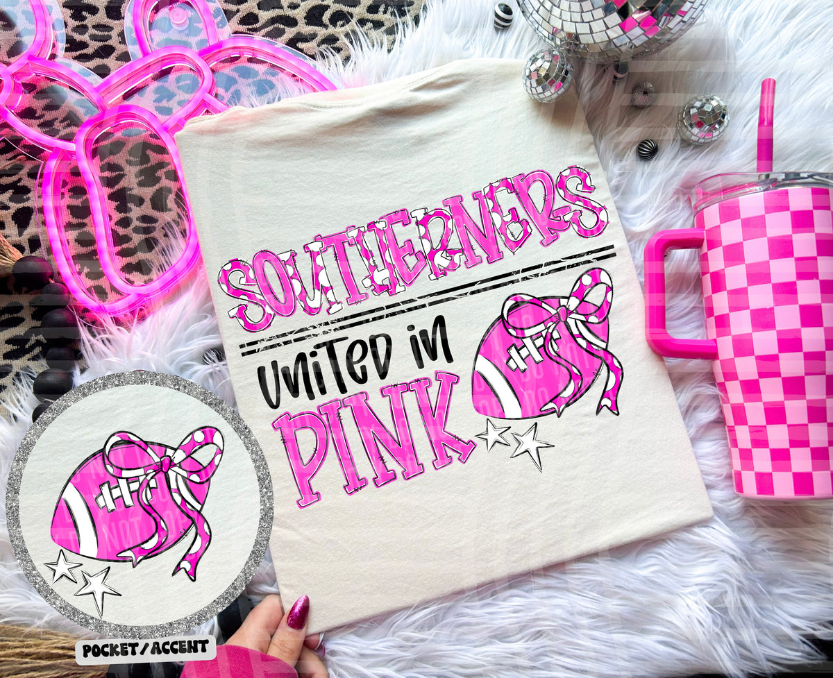 southerners united in pink (caplinger) DTF transfer