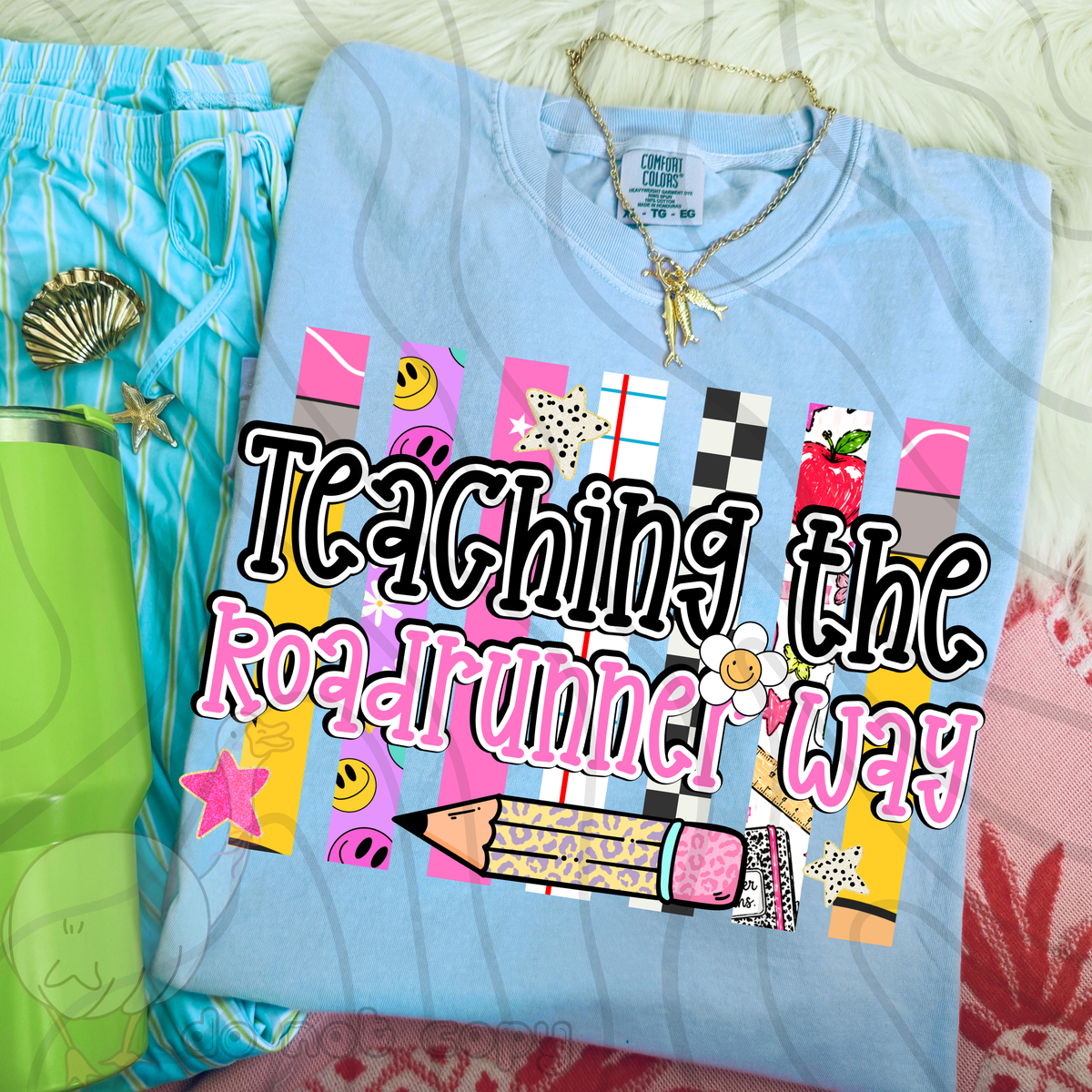Teaching the roadrunner way school stripes (DKD) DTF Transfer