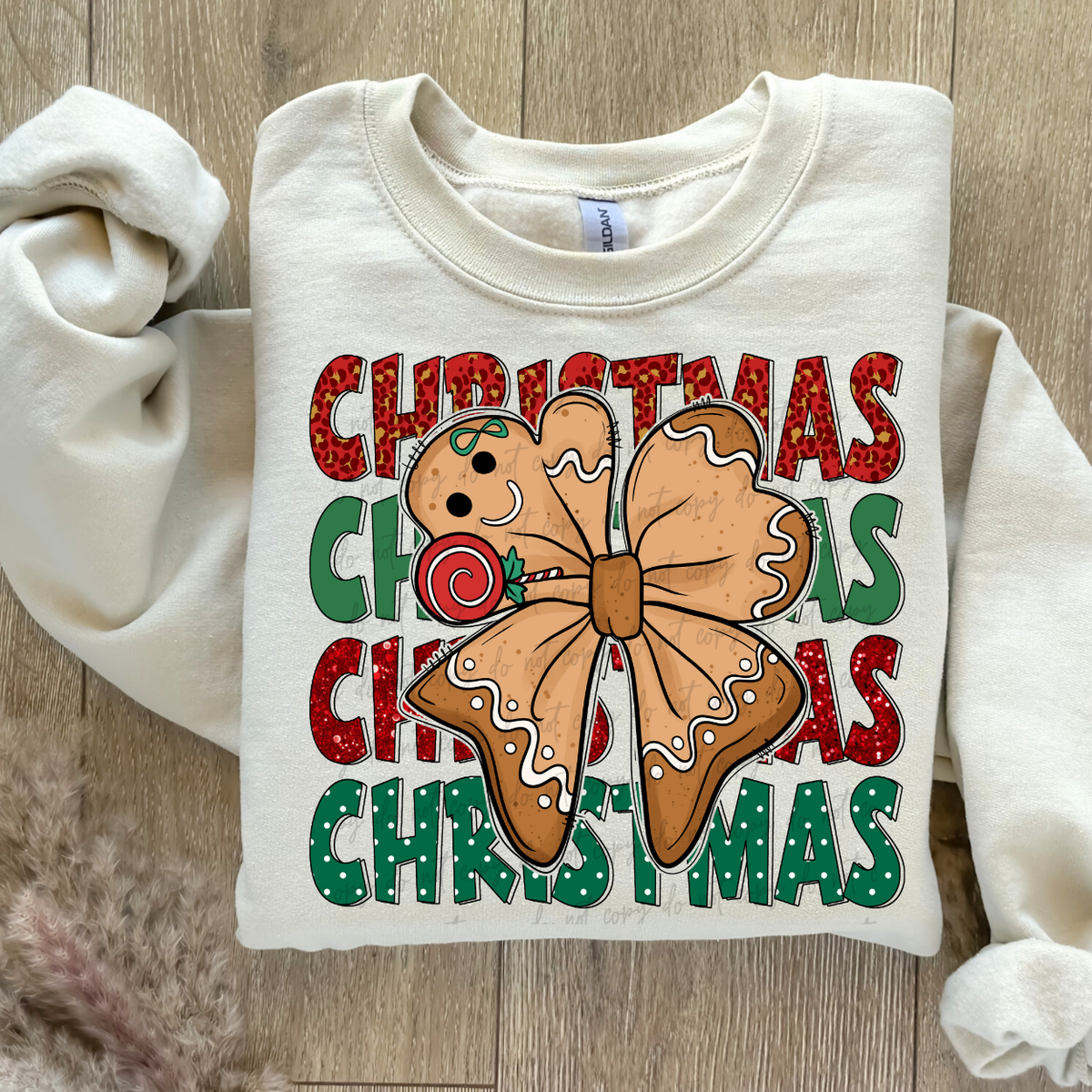 Christmas Gingerbread 68193 DTF Transfers