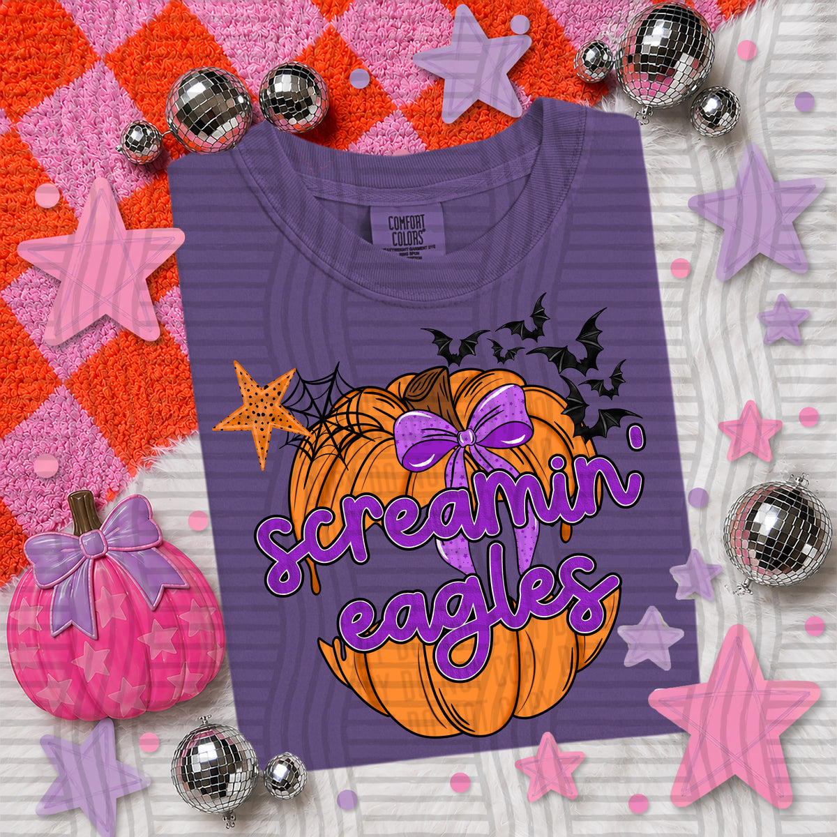 screamin eagles pumpkin pop (Caplinger) DTF transfer