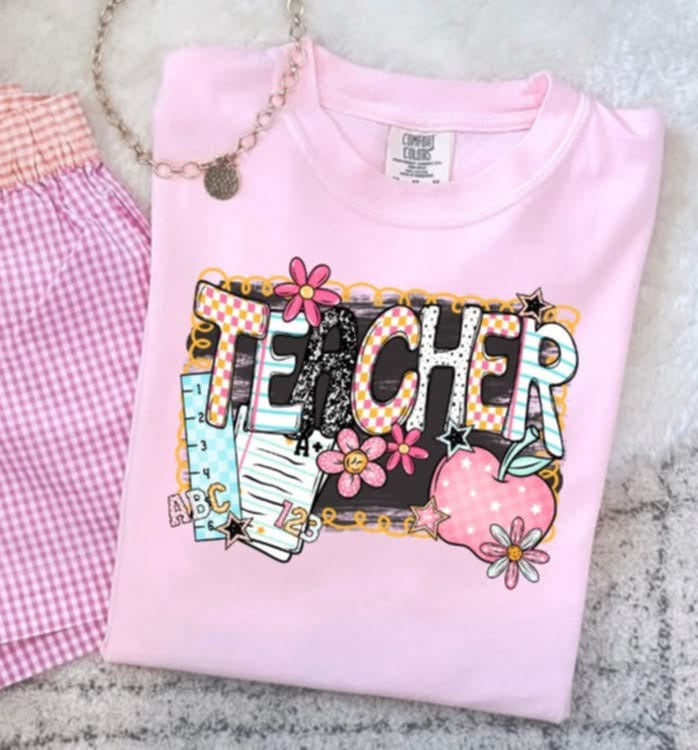 Teacher (s&g) DTF transfer