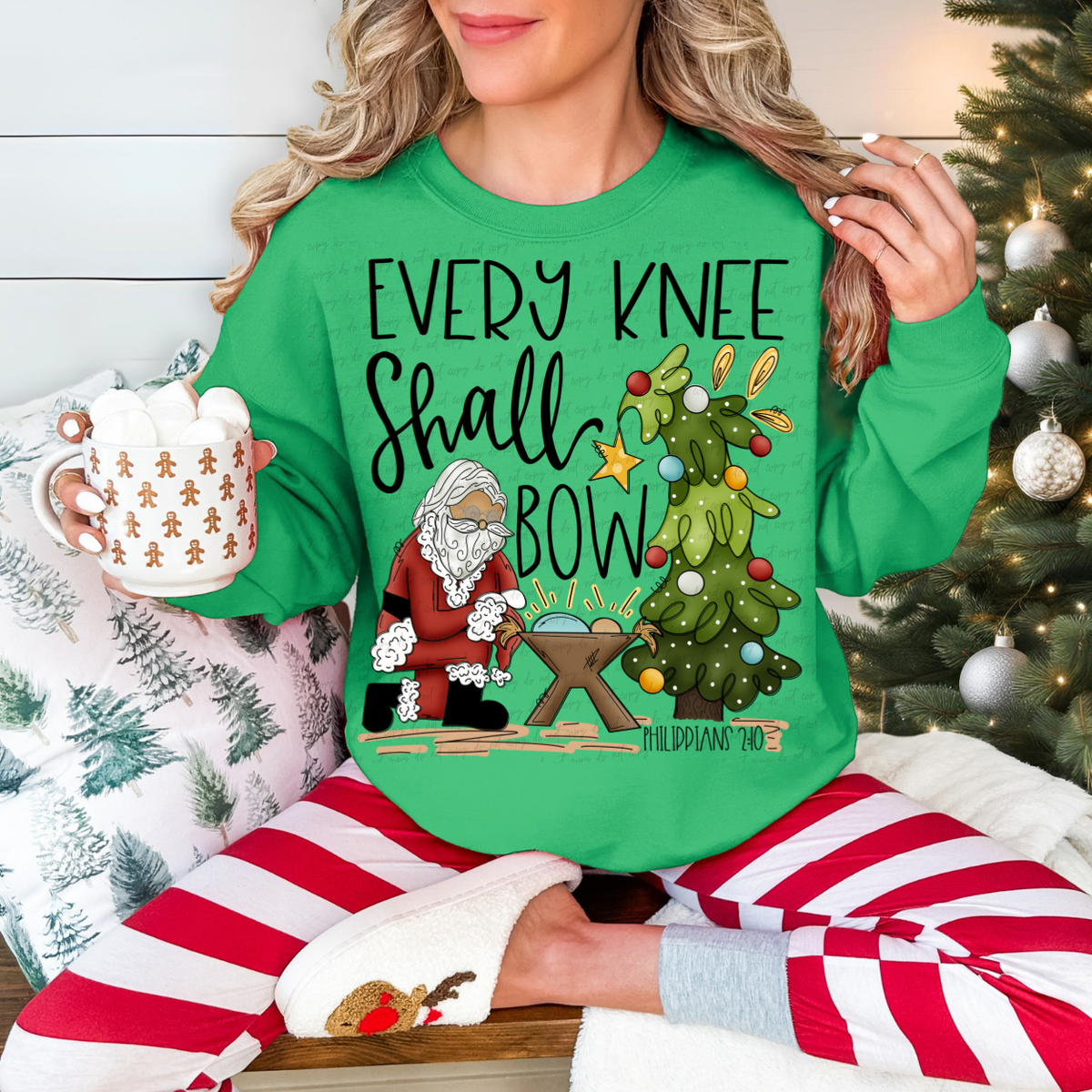 Every Knee Shall Bow 117307 DTF Transfer