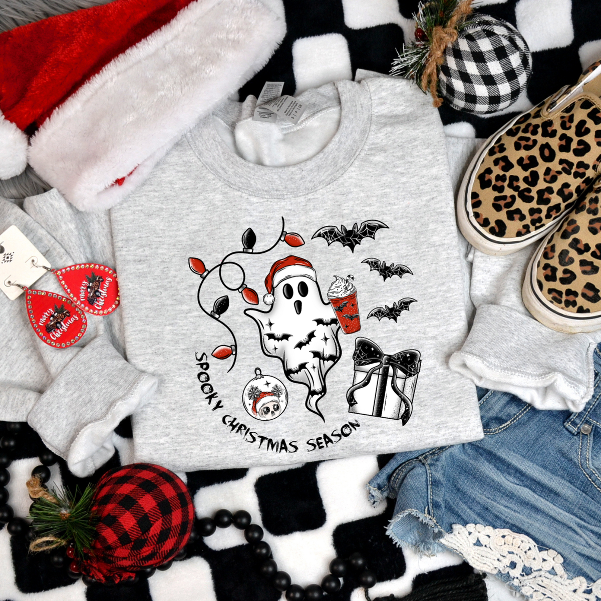 Spooky Christmas Season DTF Transfer