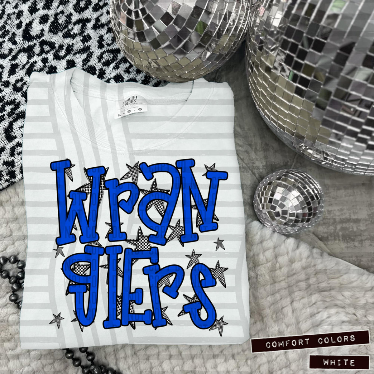 Blue Staggered Mascots (Caplinger)