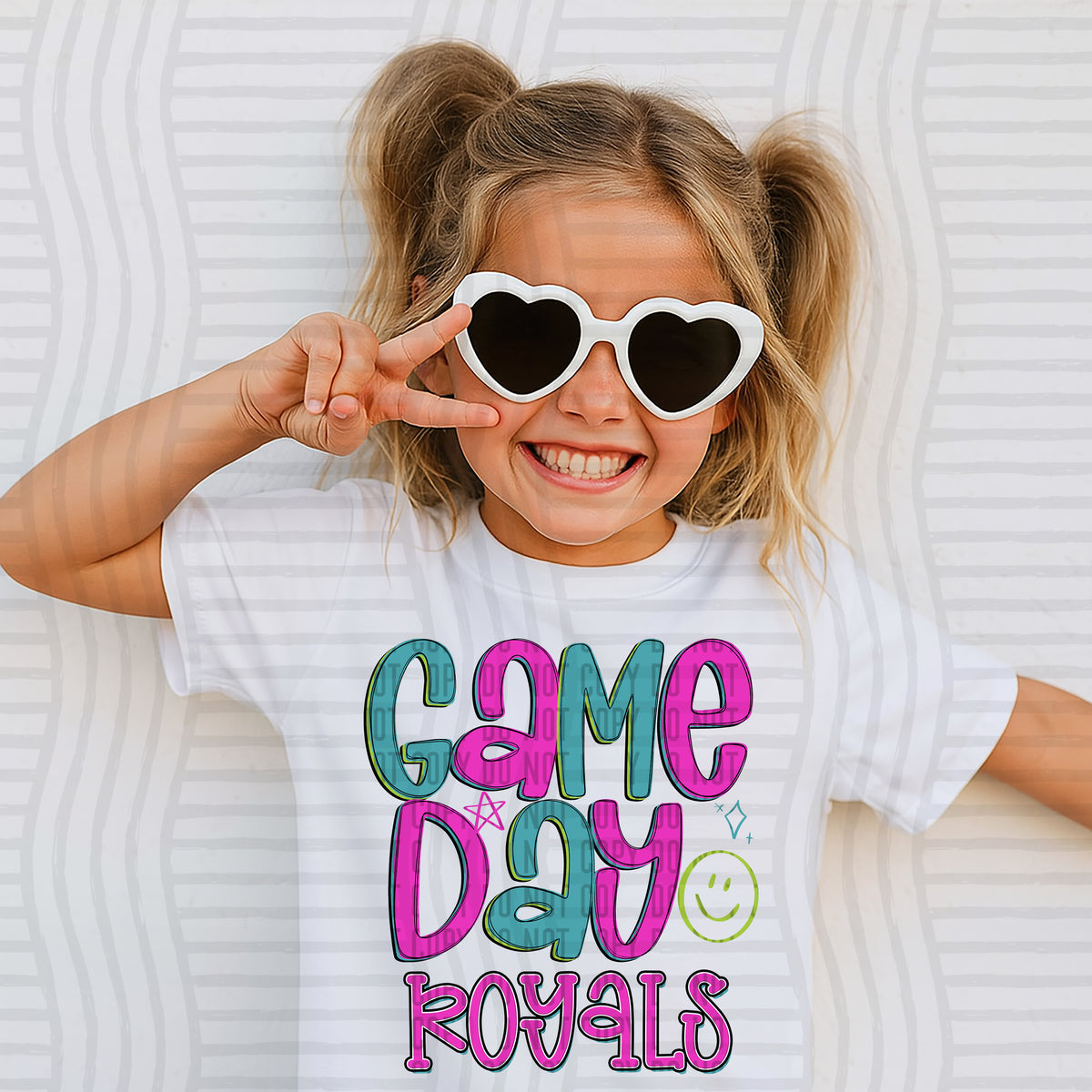 Game day girly Royals (Caplinger) DTF Transfer