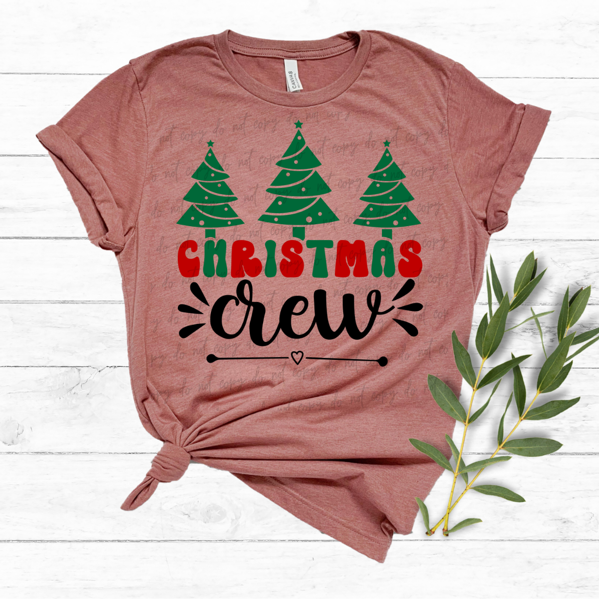 Christmas Crew 68187 DTF Transfers