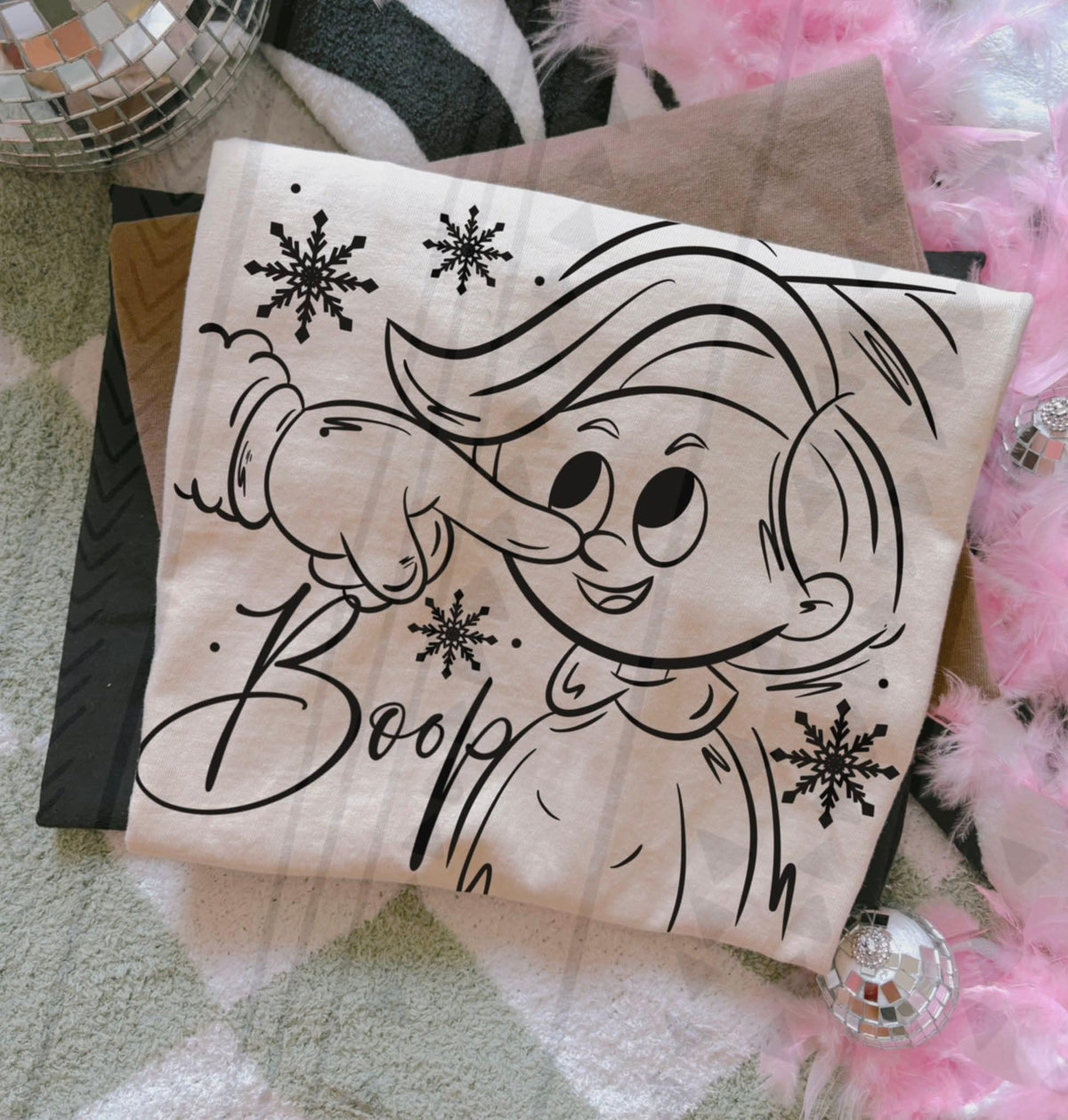 Boop misfit TGG DTF transfer