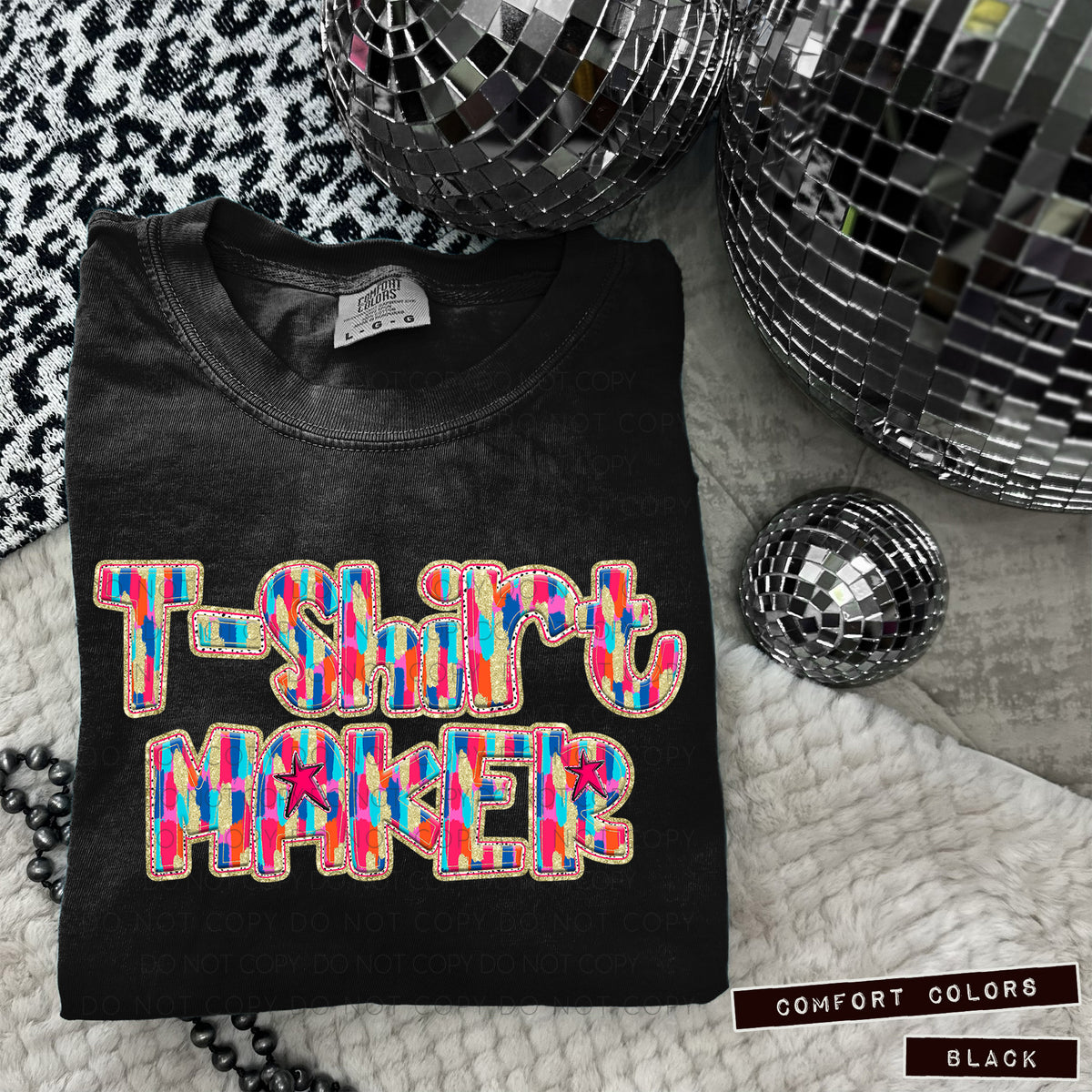T-Shirt Maker Tutti Brushstrokes (Caplinger) DTF transfer