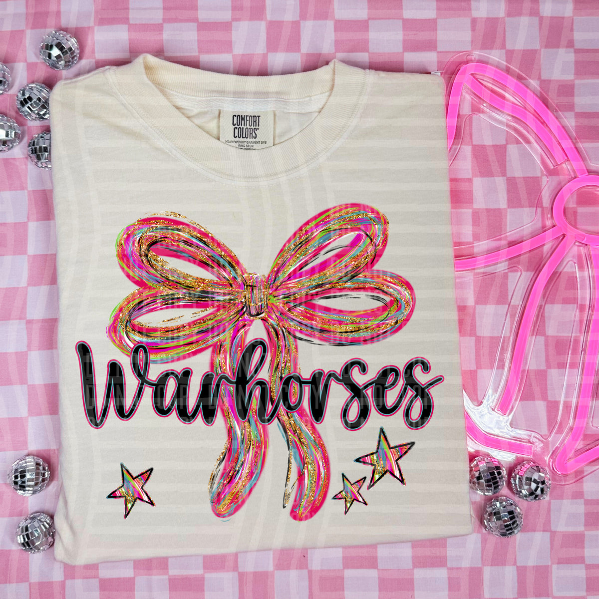 Warhorses Whimsical Bow (caplinger) DTF transfer
