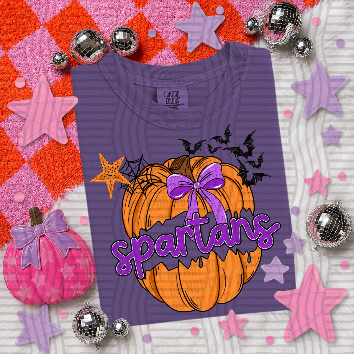 spartans pumpkin pop (Caplinger) DTF transfer