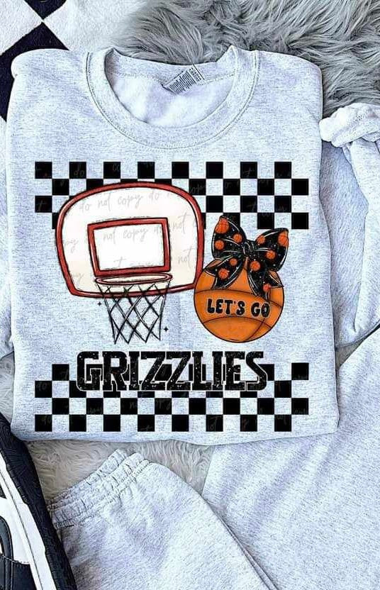 Let’s go grizzlies basketball (VIRGO) 65831 DTF transfer