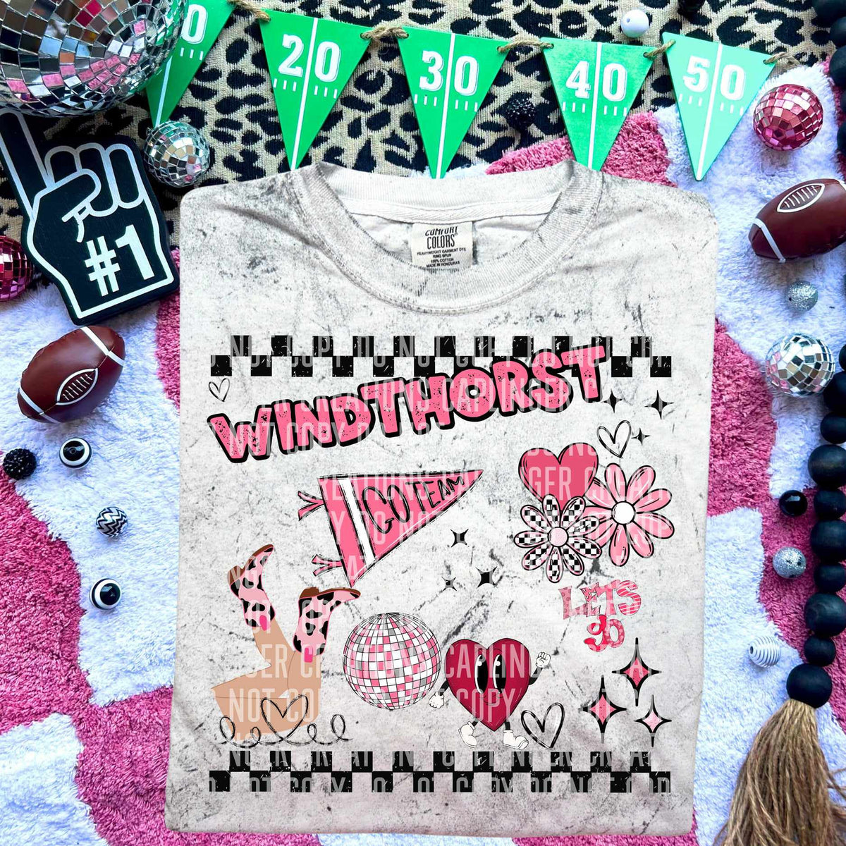 Windthorst groovy collage (caplinger) 73173 DTF transfer