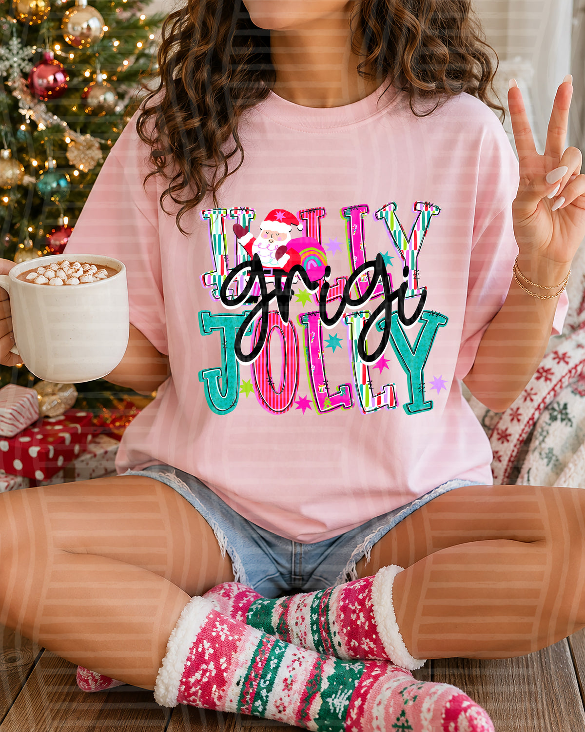 Grigi-Holly Jolly (Caplinger) DTF Transfers