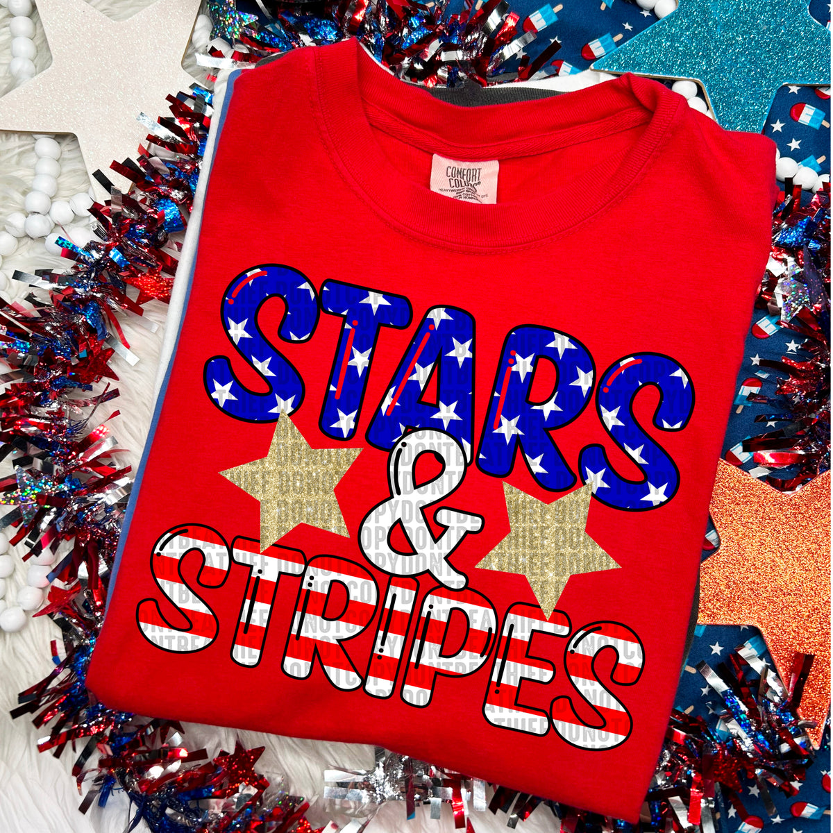 Stars & stripes 103707 DTF transfer