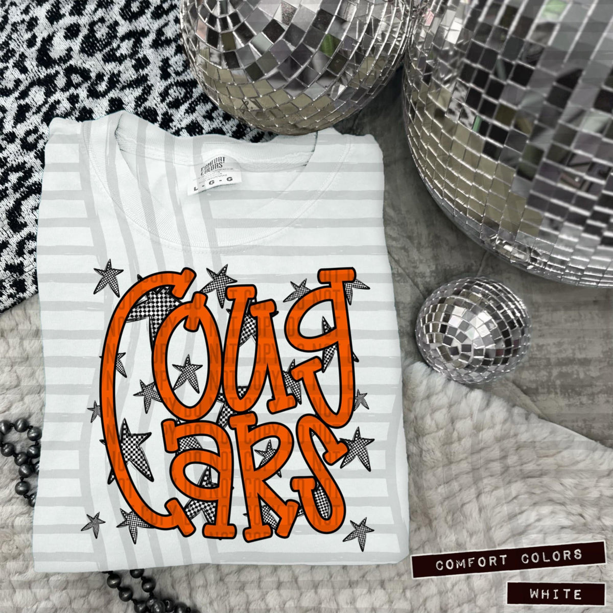 Orange Staggered Mascots (Caplinger)