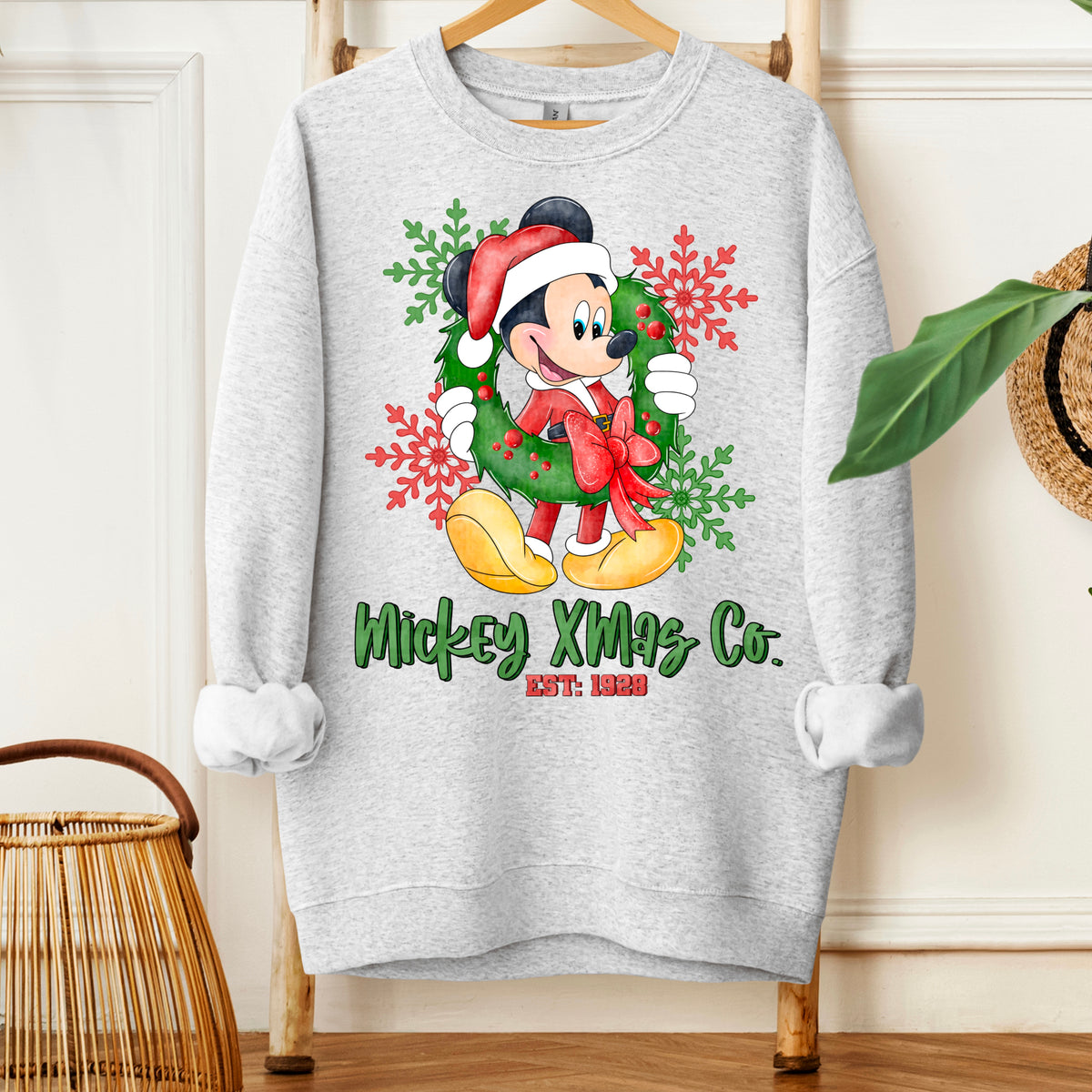Mouse Christmas co 113327 DTF transfer