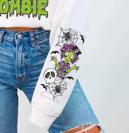 Mombie character sleeve 53681 DTF transfer