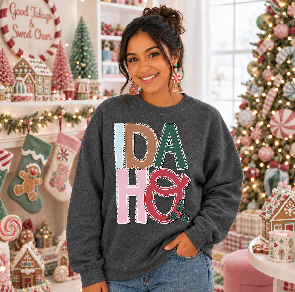Holly jolly Idaho (S&G) DTF Transfer