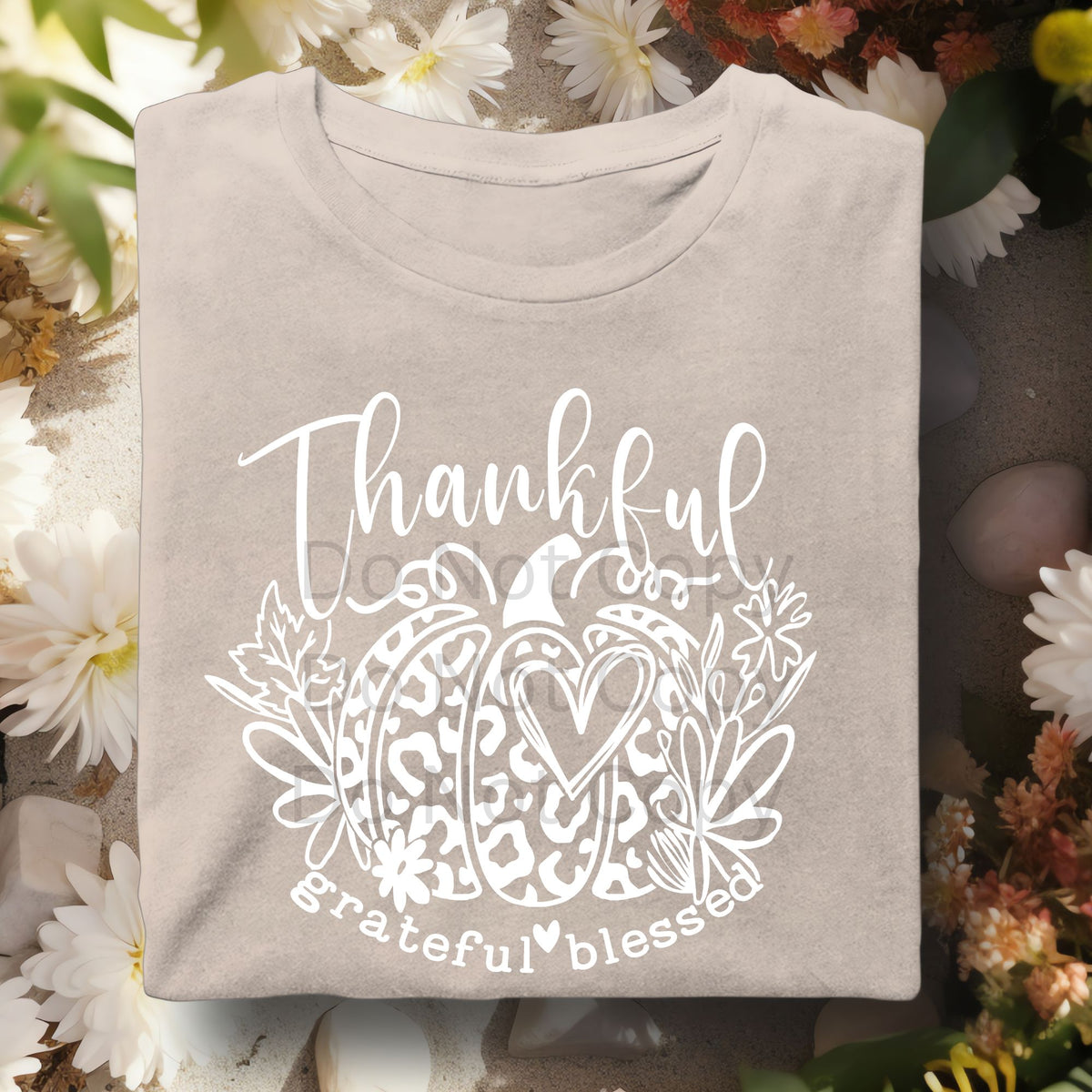 Thankful White-38834-DTF transfer