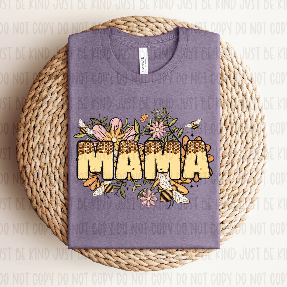 Mama Bee Floral (Revel) 72644 DTF Transfer