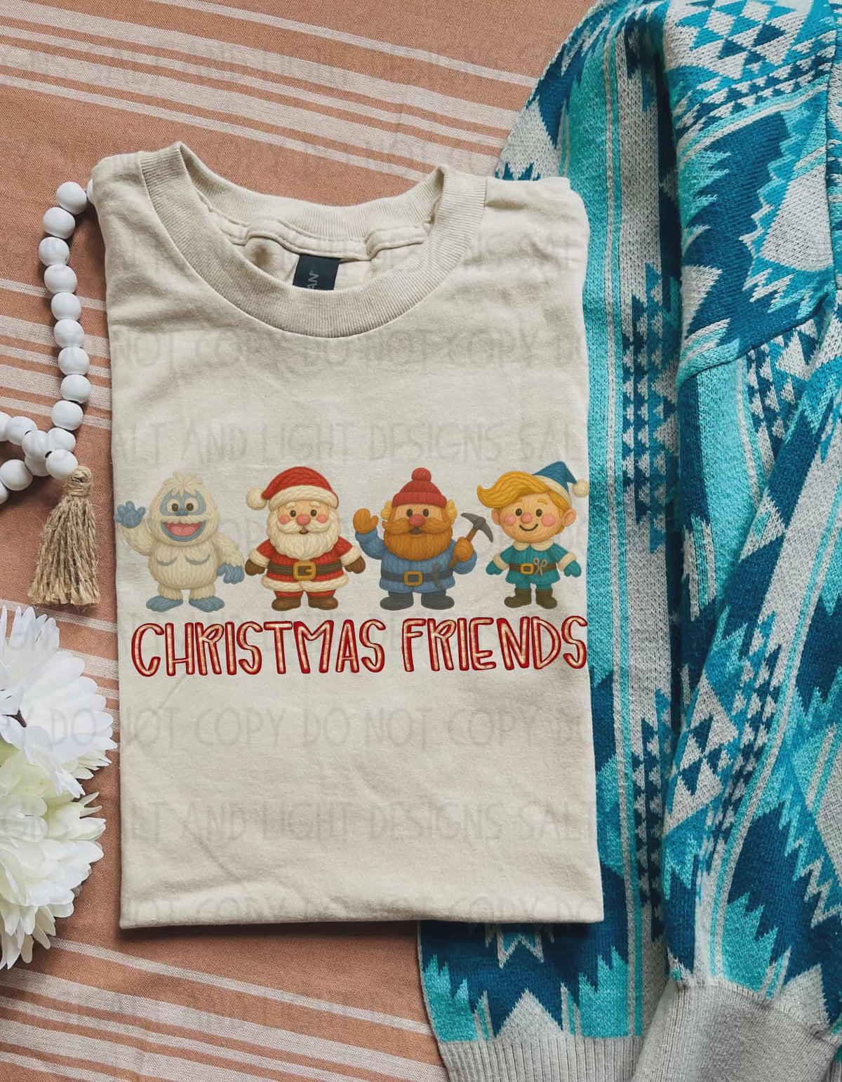 Christmas Friends (SSD) DTF transfer