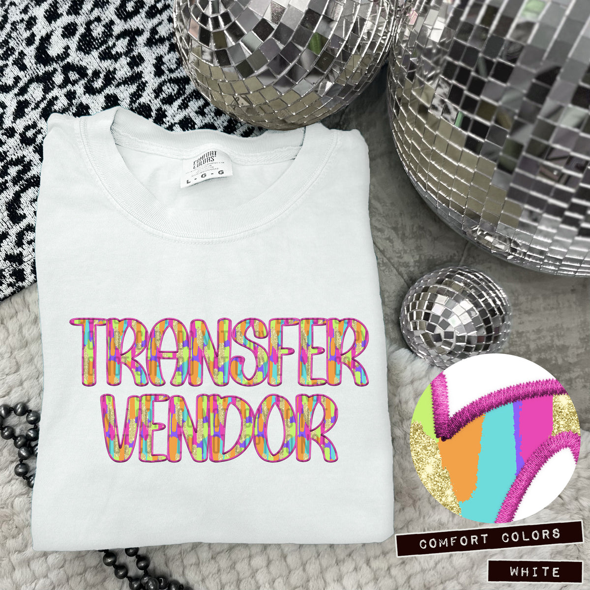 Transfer Vendor Juneberry Brushstrokes (Caplinger) DTF transfer