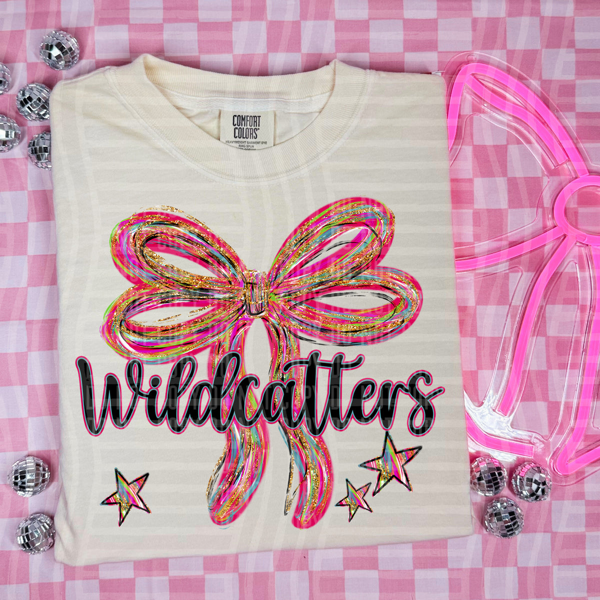 Wildcatters Whimsical Bow (caplinger) DTF transfer