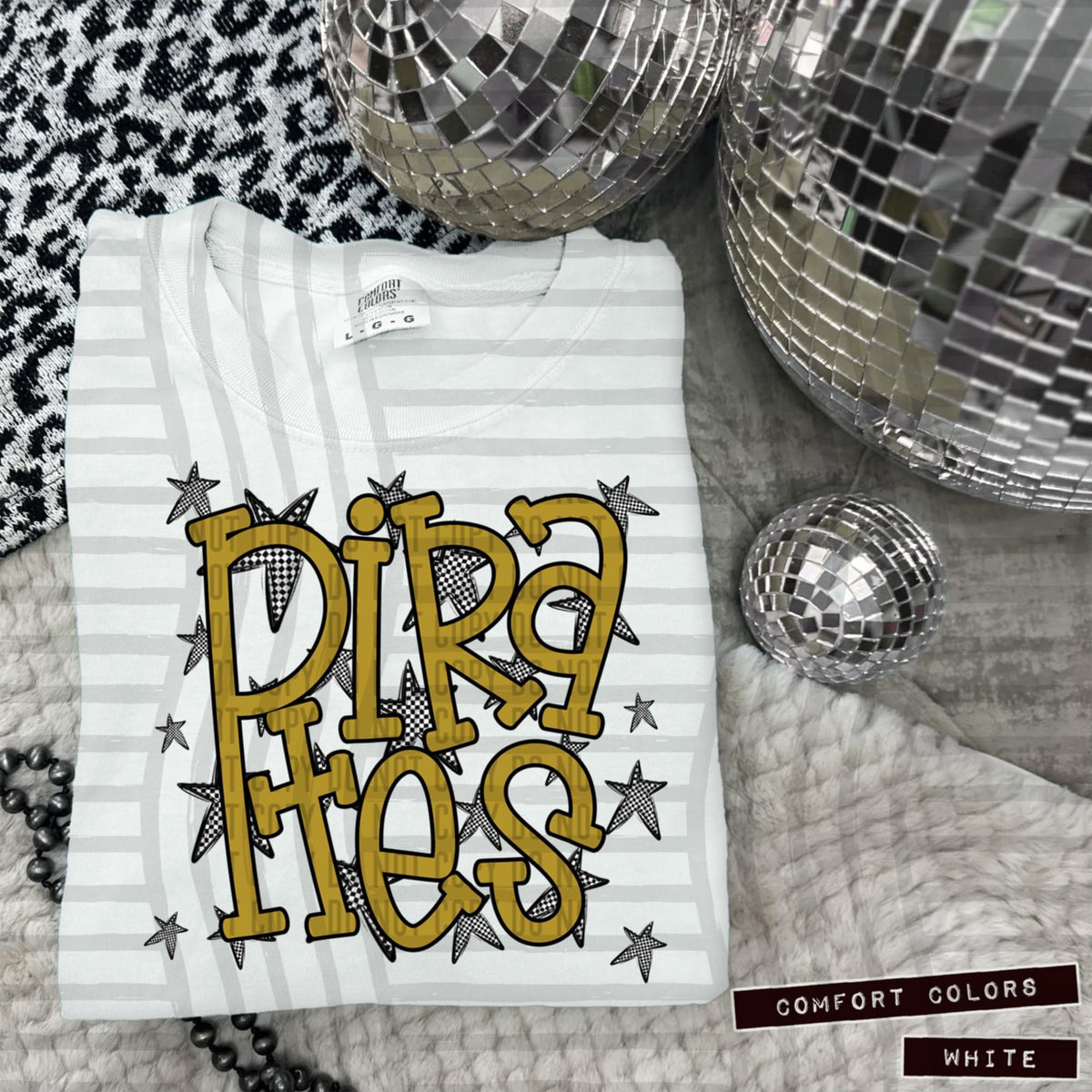 Gold Staggered Mascots (Caplinger)